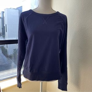 American Giant navy crew sweatshirt